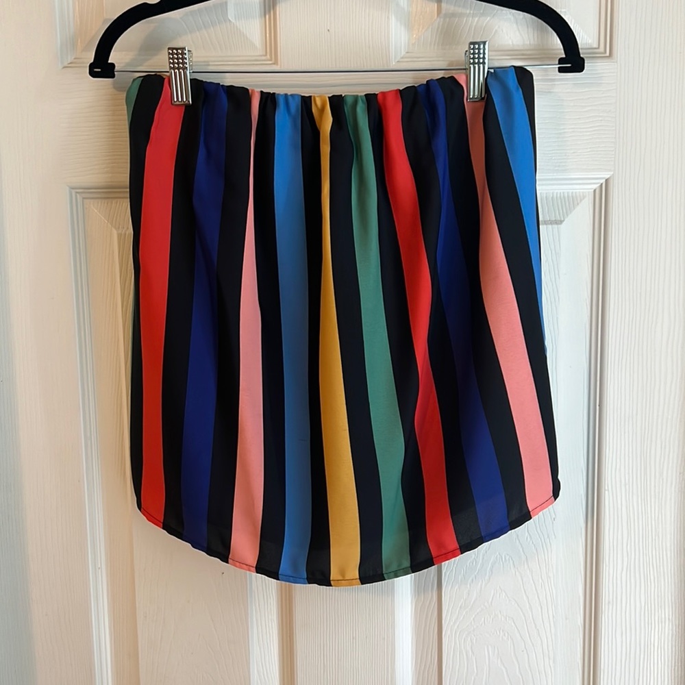 TYCHE Striped Sleeveless Top